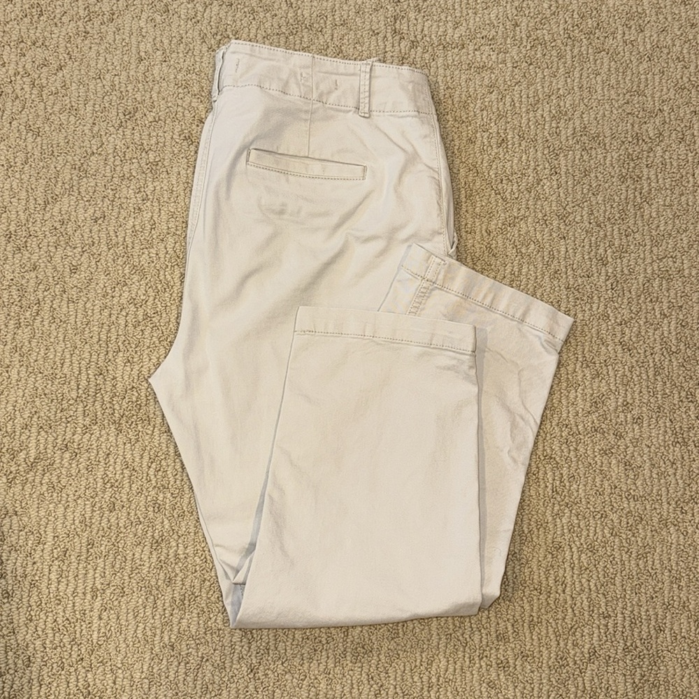 LOFT Cream Chinos - Picture 8 of 8